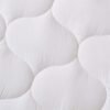 Ultra-Soft Mattress Topper. 2-Inch Thick Mattress Pad Cover. Fits Mattresses up to 18” Deep. Kyla Collection (Full) - Image 9