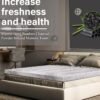 BedsPick Mattress Topper Twin XL Memory Foam, 3 Inch Mattresses Pad Extra Long Twin Charcoal Infused, Soft College Dorm Bed Toppers, CertiPUR-US and Oeko-Tex Standard 100 Certified - Image 8