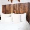 Barn Walls Foxy Brown Headboard, Country Design, Solid Wood Headboard, Floating Panels, Wall Mount, Adjustable Height, Easy Assembly, Twin Size - Image 6