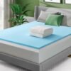 4 Inch Extra Firm Mattress Topper Twin XL with White Cover - Image 8