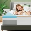 4 Inch Extra Firm Mattress Topper Twin XL with White Cover - Image 2
