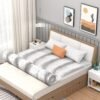BedsPick Mattress Topper Twin XL Memory Foam, 3 Inch Mattresses Pad Extra Long Twin Charcoal Infused, Soft College Dorm Bed Toppers, CertiPUR-US and Oeko-Tex Standard 100 Certified - Image 5