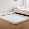 Twin Mattress Topper, 4-Inch Memory Foam Mattress Topper with Bamboo Cover, Dual Layer Bed Topper for Single Bed, Day Bed - Image 6