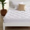 Ultra-Soft Mattress Topper. 2-Inch Thick Mattress Pad Cover. Fits Mattresses up to 18” Deep. Kyla Collection (Full) - Image 2