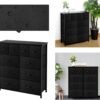 AZL1 Life Concept 10, Wide Fabric Storage and Organization, Bedroom Dresser, Chest of Drawers for Living Room, Matte Black - Image 6