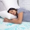 BioPEDIC 4-Inch Full Size Mattress Topper, iCOOL Tech and Gel Swirl Medium Plush Memory Foam Mattress Topper, CertiPUR-US Certified, White, Full Size (75" L x 54" W x 4" H) - Image 6