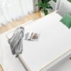 4 Inch Extra Firm Mattress Topper Twin XL with White Cover - Image 3