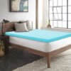 2inch Memory Foam Mattress Pad Twin XL, Cooling Gel-Infused Extra Long Single Bed Topper - Image 3