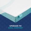 Tempur-Pedic TEMPUR-Adapt + Cooling 3-Inch King Mattress Topper Medium Luxury Premium Foam, Washable Cover, Medium Cooling Topper,white - Image 11