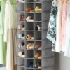 Whitmor Hanging Shoe Shelves Closet Organizer (30 Section) and (8 Section) - Image 4