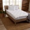 Ultra-Soft Mattress Topper. 2-Inch Thick Mattress Pad Cover. Fits Mattresses up to 18” Deep. Kyla Collection (Full) - Image 10