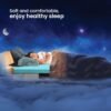 2 Inch Twin XL Memory Foam Mattress Topper, Single XL Foam Mattress Topper for College Dorm, College Dorm Essentials, Twin Extra Long XL Gel Infused Soft Foam Mattress Pad for College Dorm Single Bed - Image 5