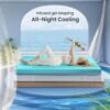 2 Inch Twin XL Memory Foam Mattress Topper, Single XL Foam Mattress Topper for College Dorm, College Dorm Essentials, Twin Extra Long XL Gel Infused Soft Foam Mattress Pad for College Dorm Single Bed - Image 6
