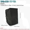 Wall Mountable Outdoor Indoor 1 Pcs Speakers Covers Heavy Duty Weatherproof Waterproof Patio Bluetooth Mini Box Speakers Stand Cover - Image 4