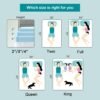 3 Inch Memory Foam Mattress Topper Cooling Gel Infused Twin Mattress Toppers with Removable Breathable Cover (Twin, 3 Inch) - Image 6