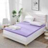 2 Inch Mattress Topper Twin XL(39"×80"), Cooling Gel Infused Bed Toppers for Twin Size Bed, Soft Mattress Pads for Sleeper Sofa, RV, Camper, CertiPUR-US Certified, Purple - Image 2