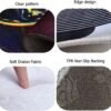 6' X 9' Christmas Rug Merry Xmas Door Mat Non-Slip Indoor Outdoor Front Door Doormat Living Room Bedroom Entrance Rug Happy Xmas Home Festive Decoration - Image 8