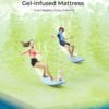 3 Inch Memory Foam Mattress Topper, 2024 New Twin XL Mattress Topper for Back Pain, Gel Cooling Mattress Topper, Slow-Rebound Foam Pad, Pressure Relieving Bed Topper Twin XL for College Dorm - Image 9