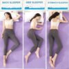 2 Inch Mattress Topper Twin XL(39"×80"), Cooling Gel Infused Bed Toppers for Twin Size Bed, Soft Mattress Pads for Sleeper Sofa, RV, Camper, CertiPUR-US Certified, Purple - Image 5