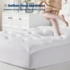 BDEUS Twin XL Mattress Topper, Mattress Protector for College Dorm, Breathable Dorm Bed Topper with Deep Pocket, College Dorm Room Essentials, Extra Long Twin Mattress Pad - 39"x80" White - Image 5