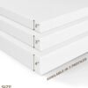 Zenzy 4" Twin Extra Long Memory Foam Mattress Topper, [Removable] [Washable] Cover and [Adjustable] Straps, CertiPUR-US Certified Mattress Topper Twin XL for College Dorm- White - Image 9
