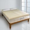 7 Zone Green Natural Organic Latex Mattress Topper Twin XL Size - 3 inch - Medium Firmness - GOLS Certified Latex Foam Bed Pad for College Dorm Room Durable and Breathable Zonal Support - Image 2