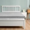 2 inch Twin XL (39"x80") Gel Memory Foam Mattress Topper Ventilated Soft Mattress Pad, Bed Topper, CertiPUR-US Certified, Twin XL Size, Gray - Image 2