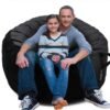 Bean Bag Chairs, Memory Foam Bean Bag Chair for Adults/Teens/Kids, Velvet Lazy Sofa Furniture with Removable High-Rebound Memory Foam for Living Room Bedroom College Dorm - Image 2