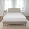 BioPEDIC 2-Inch Twin-XL Size Mattress Topper, Essential Medium Plush Memory Foam Mattress Topper, CertiPUR-US Certified, White, Twin-XL Size (80" L x 39" W x 2" H) - Image 2