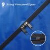 Twin Mattress Bag with 8 Handles, Zipper Closure for Moving and Storage, Blue - Image 6