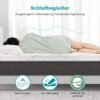 3 Inch Memory Foam Mattress Topper Cooling Gel Infused Twin Mattress Toppers with Removable Breathable Cover (Twin, 3 Inch) - Image 3