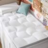 Bedsure Twin XL 4.5 Inch Memory Foam Mattress Topper for College Dorm, Dual Layer 2.5" Gel Memory Foam and 2" Waterproof Mattress Pad Dorm Room Essential, Extra Long Twin Pillow Top for Back Pain - Image 7