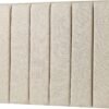 Tavira Allure® College Dorm Headboard - Broad Panel - Linen Beige - Image 2