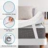 3 Inch Memory Foam Mattress Topper Cooling Gel Infused Twin Mattress Toppers with Removable Breathable Cover (Twin, 3 Inch) - Image 5