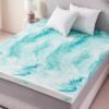 4 inch Memory Foam Mattress Topper Twin XL for College and Dorm, Gel Infused Memory Foam Mattress Pad for Pressure Relief, 38x80 Inches - Image 8