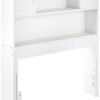 AFI Newport Twin Headboard with Turbo Charger in White - Image 2