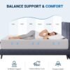 Avenco Twin Mattress 10 Inch, Memory Foam Twin Size Mattress in a Box for Comfort Sleep & Pressure Relief, CertiPUR-US Certified Twin Mattresses Medium Firm - Image 4