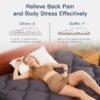 Belffin Pillow Top Mattress Topper Twin XL Size, Mattress Pad Cover 8-21 Inch Deep Pocket, Bed Mattress Protector for Back Pain Relief Soft Breathable Overfilled Down Alternative Filling, Grey - Image 6