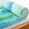 2 Inch 7-Zone Twin XL Memory Foam Mattress Topper College Dorm Extra Long Egg Crate Cooling Gel Infused Mattress Pad Bed Topper for Pressure Relief Soft & Breathable, CertiPUR-US Certified - Image 2