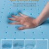 BedStory 3 Inch Mattress Topper Twin XL - Gel Memory Foam Mattress Topper - Foam Bed Toppers Twin XL with Removable Cover, CertiPUR-US - Image 6