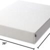 ZINUS Cooling Essential Memory Foam Mattress, Twin, White - Image 3