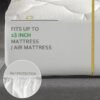 Twin XL Mattress Topper, Quilted Thick Viscose Made from Bamboo Air Mattress Pad Cover, Noiseless Extra Plush Pillow Top Mattress Topper Extra Long Twin Fits 15-23 Inches Deep Mattresses - Image 3