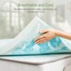 2 Inch Mattress Topper Twin XL Size, Gel Memory Foam Mattress Pad, CertiPUR-US Certified, Ventilated Bed Topper for Pressure Relief Back Pain, Blue - Image 3