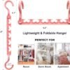 8-Pack-Closet-Organizers-and-Storage,Clothes-Organizer-Hangers for Heavy Clothes Sturdy Home Closet Organization and Storage,College-Dorm-Room-Essentials for Girls,Closet-Storage-Space-Saving-Hangers - Image 8