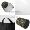 62L Round Laundry Hamper Camouflage Pattern Storage Basket Waterproof Coating Green Camo Organizer Bin For Nursery Clothes Toys - Image 4