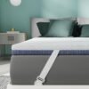 2 Inch Memory Foam Mattress Topper Twin XL, Re:flip Soft Mattress Topper for Pain Relief, Mattress Topper with 2-Sided Soft Cover, Ergonomic 5-Zone Design, CertiPUR-US Certified - Image 2