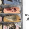 Whitmor Over The Door Shoe Shelves - 26 Sections - Crosshatch Gray - Image 6