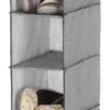 Whitmor Hanging Shoe Shelves - Crosshatch Gray - Image 2