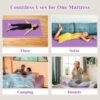 3 Inch Memory Foam Mattress Topper, Cooling Gel Mattress Topper for Full(54"x75") Size Bed, Soft Mattress Topper,Back Pain Pressure Relief, Ventilated, No Flavor, CertiPUR-US Certified - Image 8