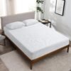 3 Inch Gel Memory Foam Mattress Topper Queen Size, Mattress Pad Cover for Pressure Relief, Bed Topper with Removable Cover, Soft & Breathable, Black - Image 8